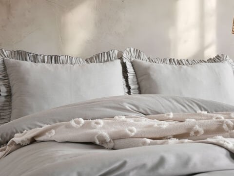 Bohem Serisi Bonivia Nevresim Takımı Tek Kişilik - Adaçayı