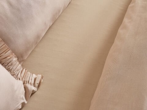 Bohem Serisi Bonivia Nevresim Takımı Tek Kişilik - Vizon