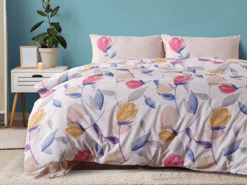 Easy Cotton Nevresim Takımı Tulips