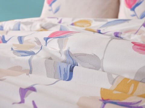 Easy Cotton Nevresim Takımı Tulips Tek Kişilik