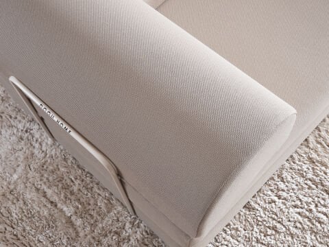 Bohem Keten İkili Koltuk Bej