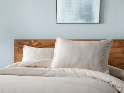 Mayro Nevresim Takımı Çift Kişilik - Krem