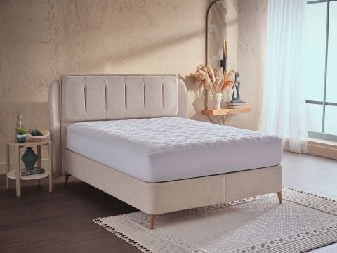 Comfyline Koruyucu Fitted Alez 120 x 200 cm - Beyaz