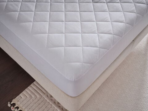 Comfyline Koruyucu Fitted Alez 120 x 200 cm - Beyaz