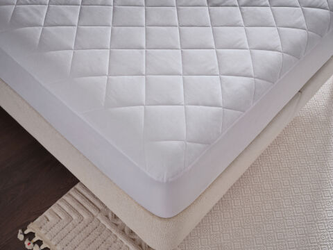 Comfyline Koruyucu Fitted Alez 120 x 200 cm - Beyaz