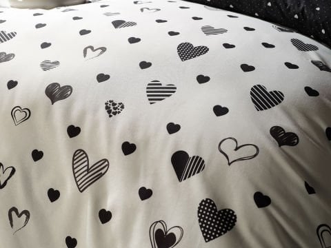 Ranforce Valens Nevresim Takımı Tek Kişilik - Siyah