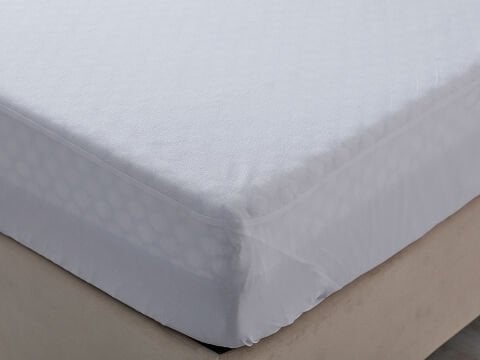 Softy Sıvı Geçirmez Fitted Alez 200 x 200 cm - Beyaz
