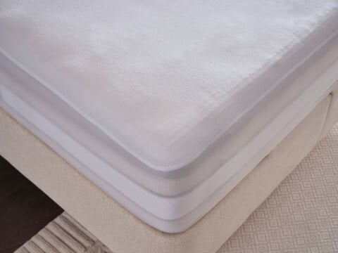 Softy Sıvı Geçirmez Fitted Alez 100 x 200 cm - Beyaz