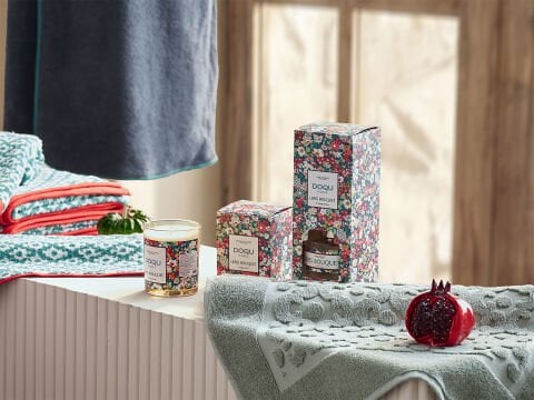 Leris Bouquet Çubuklu Oda Kokusu Rose Vanilya 150 ml - Saydam