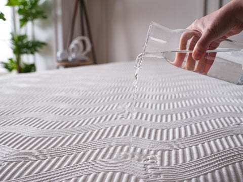 Collagen Sıvı Geçirmez Fitted Alez 100 x 200 cm - Beyaz