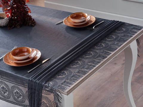 Cozy Masa Örtüsü Antrasit