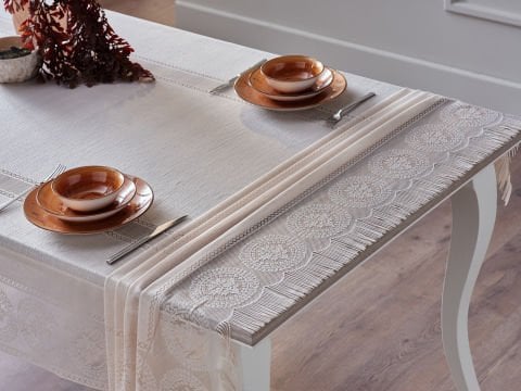 Cozy Masa Örtüsü Bej