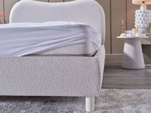 Sleepline Sıvı Geçirmez Fitted Alez 160 x 200 cm - Beyaz