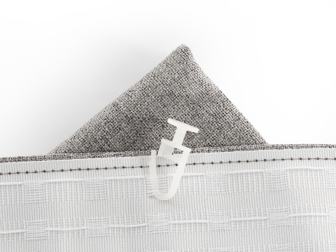 Dalia Blackout Perde 140 x 270 cm - Gri