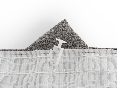 Dalia Blackout Perde 140 x 270 cm - Koyu Gri