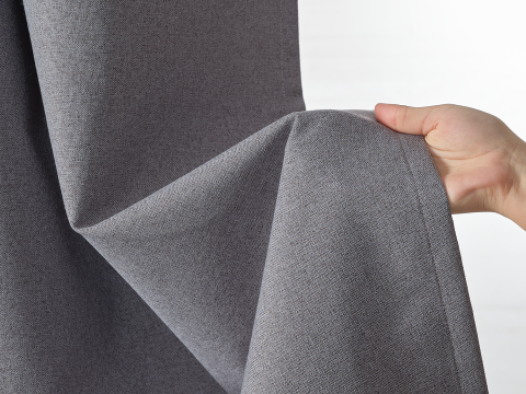 Dalia Blackout Perde 140 x 270 cm - Koyu Gri