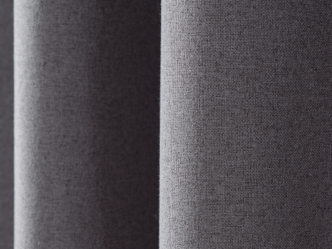 Dalia Blackout Perde 140 x 270 cm - Koyu Gri