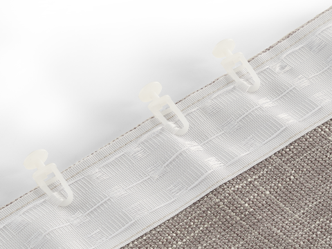 Serila Fon Perde 140 x 270 cm - Vizon