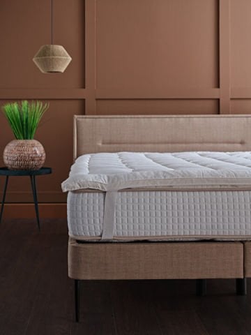 Bambu Yatak Pedi 90 x 190 cm - Beyaz