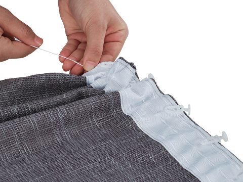 Serila Fon Perde 140 x 270 cm - Antrasit