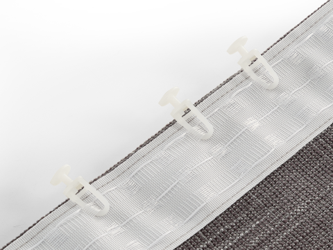 Serila Fon Perde 140 x 270 cm - Antrasit