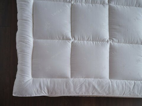 Bambu Yatak Pedi 100 x 200 cm - Beyaz