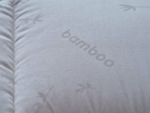 Bambu Yatak Pedi 100 x 200 cm - Beyaz