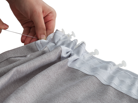 Vera Fon Perde 140 x 270 cm - Gri