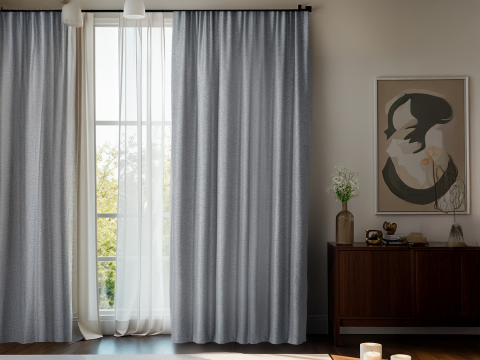 Vera Fon Perde 140 x 270 cm - Antrasit