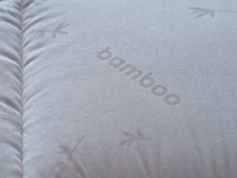 Bambu Yatak Pedi 180 x 200 cm - Beyaz