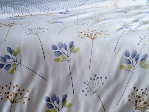 Easy Cotton Nevresim Takımı Flourish Çift Kişilik - Krem