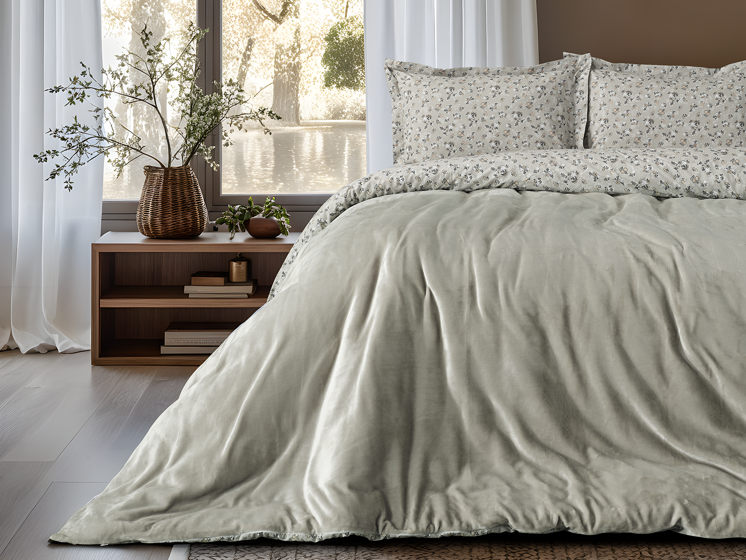 Lauren Serisi Vivian Nevresim Takımı Çift Kişilik