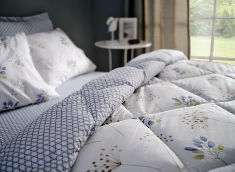 Easy Cotton Comforter Set Flourish Çift Kişilik - Krem