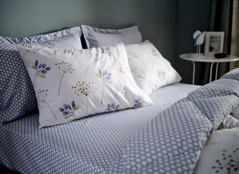 Easy Cotton Comforter Set Flourish Çift Kişilik - Krem