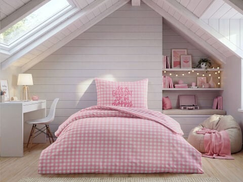 Joyful Festival Nevresim Takımı Pink Day