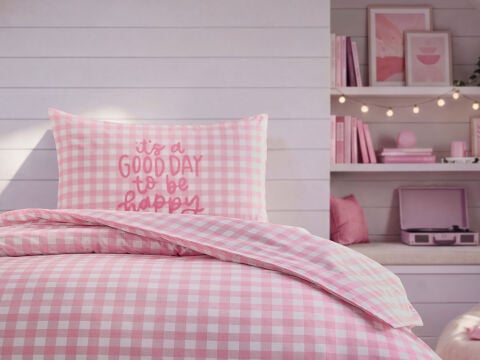 Joyful Festival Nevresim Takımı Pink Day