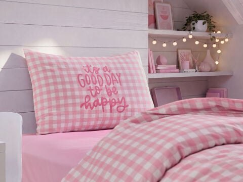 Joyful Festival Nevresim Takımı Pink Day