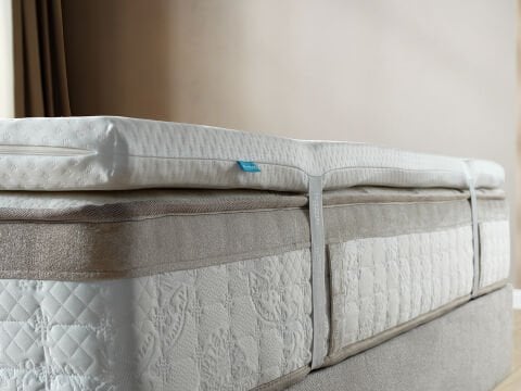 Visco Yatak Pedi 90 x 190 cm - Beyaz