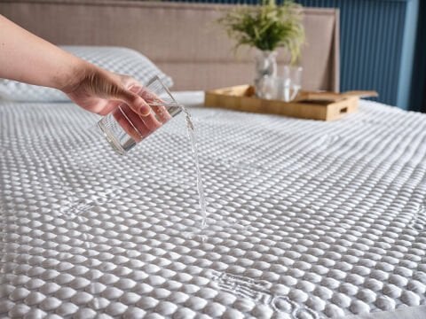 Cooler Sıvı Geçirmez Fitted Alez 150 x 200 cm - Beyaz