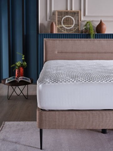 Cooler Sıvı Geçirmez Fitted Alez 160 x 200 cm - Beyaz