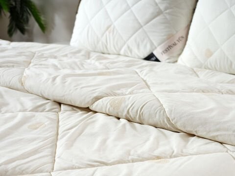 Festival Yün Yorgan Çift King Size - Beyaz