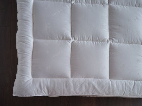 Bambu Yatak Pedi 160 x 200 cm - Beyaz