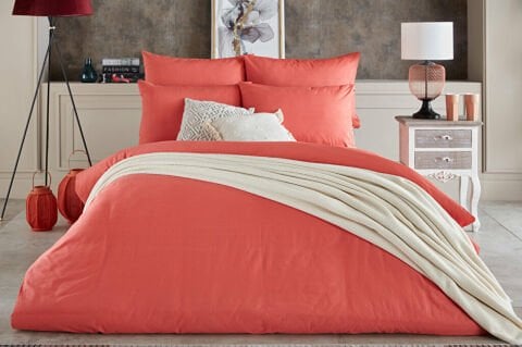 Dreamlife Nevresim Takımı Tek King Size - Turuncu