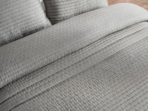 Santa Yatak Örtüsü Tek Kişilik - Adaçayı