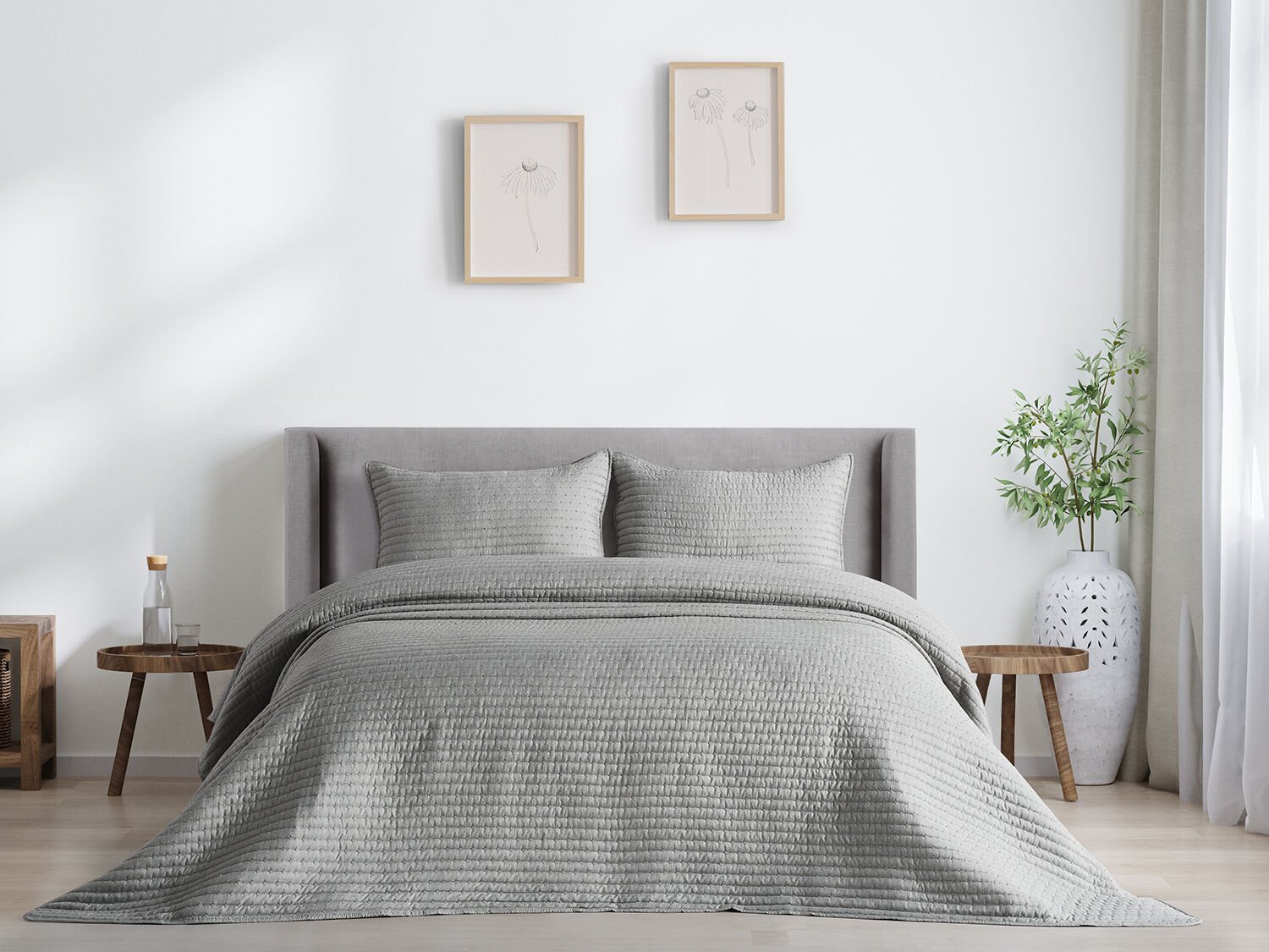 Santa Yatak Örtüsü Tek Kişilik - Adaçayı