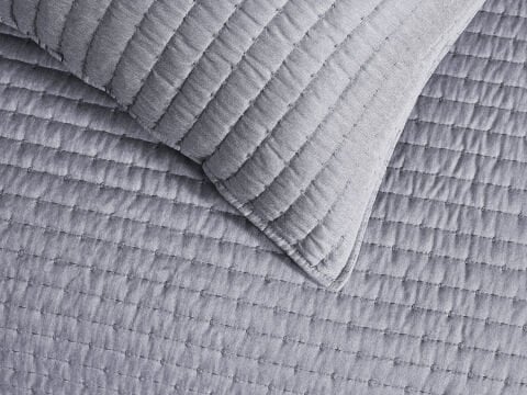 Santa Yatak Örtüsü Tek Kişilik - Gri