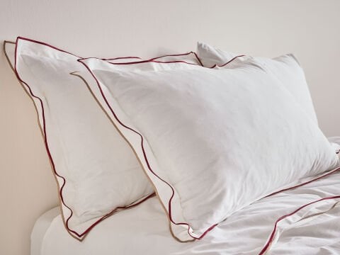Luxury Nakışlı Nevresim Takımı Lora Çift Kişilik - Beyaz