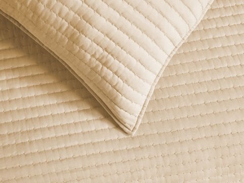 Santa Yatak Örtüsü Tek Kişilik - Krem