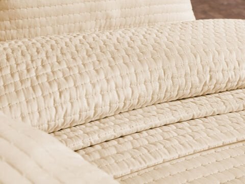 Santa Yatak Örtüsü Tek Kişilik - Krem