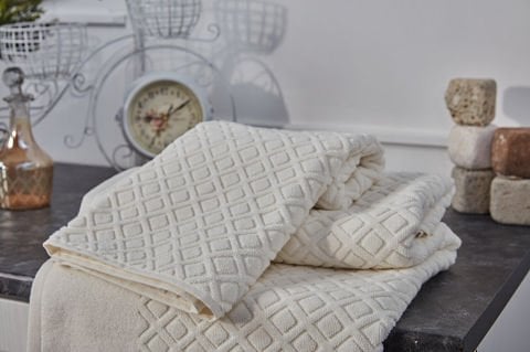 Luxury Set Krem - 50 x 90 cm